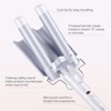 Marilyn Monroe Triple Barrel Hair Waver – 1" Ceramic Barrels with Adjustable Heat Settings & Swivel Cord - 3 of 4
