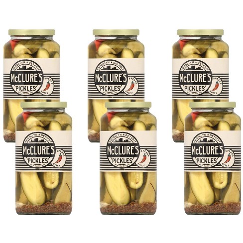 McClure's Spicy Spears Pickles - Case of 6/32 oz - image 1 of 4