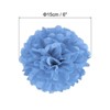Unique Bargains Decorative Reusable Party Wedding Tissue Pom Poms Flowers 10 Pcs - 2 of 4
