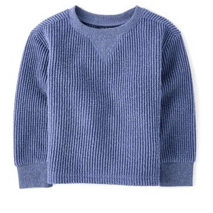 The Children's Place Baby Boys Long Sleeve Thermal Top - 1 of 2