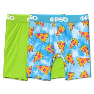 PSD Boys' 2pk Pizza Blast Boxer Brief Underwear - Multicolored