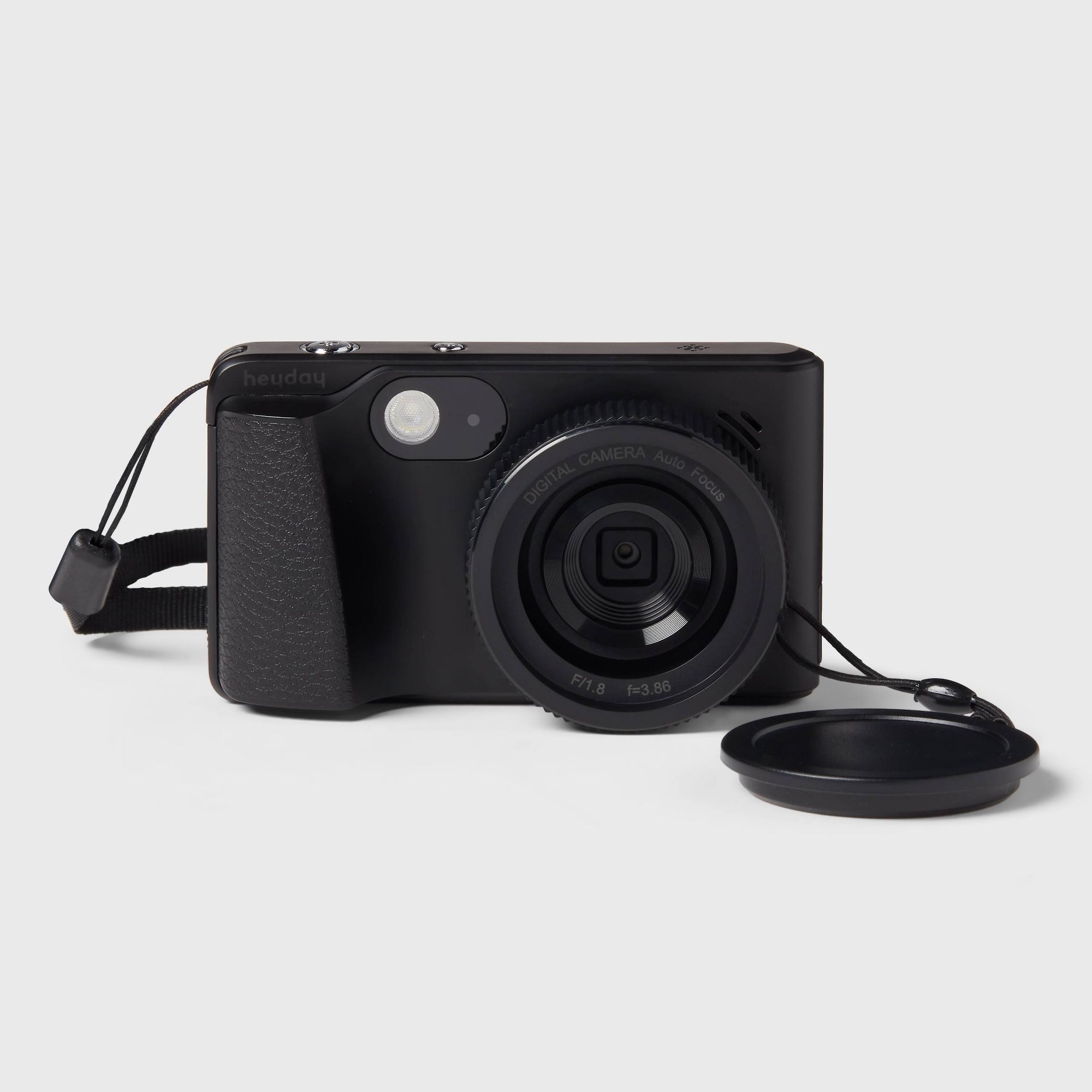 8MP 4K Digital Camera - heyday™ Black: Mirrorless, UHD Video, 512GB Capacity