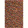 Unique Loom Felt Ball Collection Area Rug - Cloud - 2 of 4