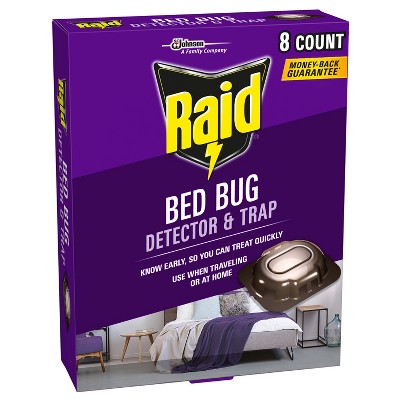 Raid Bed Bug Detector Insecticides - 8ct