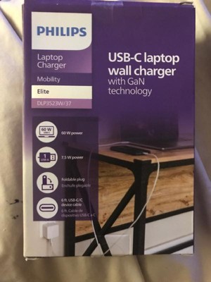 Philips 4-port Slim Desktop 4usb Charger, 5' Cord - White : Target