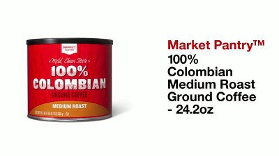 Cold Brew Vanilla Hazelnut Flavor, 100% Colombian Dark Roast Gourmet Course  Ground Coffee 1lb, 16 oz - Metro Market