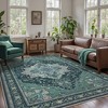Abynow Medallion Faded Persian Indoor Area Rug - 4 of 4