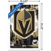 Trends International NHL Vegas Golden Knights - Maximalist Logo 23 Framed Wall Poster Prints - 3 of 4