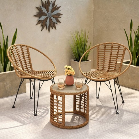 Wicker modern outdoor discount furniture