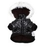 Pet Life (R) Fashion Striped 3M Insulated Ultra-Plush Pet Dog Parka Coat with Removable Hood - 4 of 4