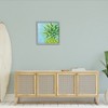 Stupell Industries Tropical Pineapple on Blue Framed Giclee Art - 3 of 4