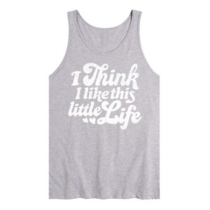 Men's - Instant Message - I Think I Like This Little Life Graphic Tank Top - 1 of 4