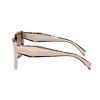 Prada PR 15WS 01R0A6 Womens Rectangle Sunglasses Tortoise Caramel/Powder 54mm - 3 of 3