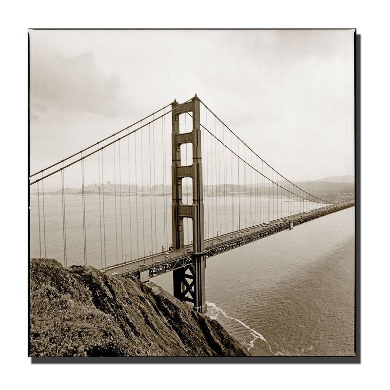 24&#34; x 24&#34; Golden Gate by Preston - Trademark Fine Art, 1 of 4