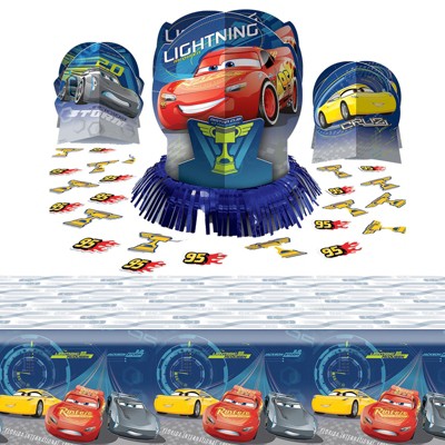 Birthday Express Disney Cars Table Decoration Kit