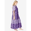 Only Necessities Plus Size Long Tiered Print Lounger - 4 of 4