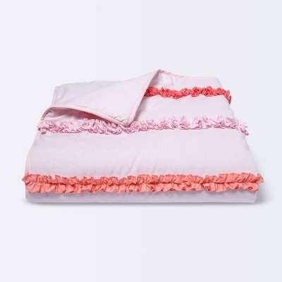 Toddler Quilt Stripe - Cloud Island™ Pink