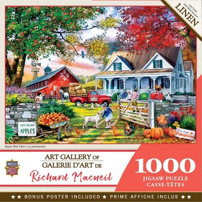 MasterPieces Art Gallery Puzzles Collection - Apple Tree Farm 1000 Piece Jigsaw Puzzle