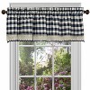 GoodGram Buffalo Check Gingham Custom Window Curtain Treatments - 2 of 2