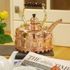 Newey & Bloomer Buckingham No. 1 Tea Kettle, 1.9 Qt. - Solid Copper Body & Tin-Lined Interior, Handmade Vintage Kitchen Essential - 2 of 4