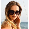 grinderPUNCH Oversized Sunglasses For Women Round Circle Oversized Mod Fashion 2 Pack - 2 of 4