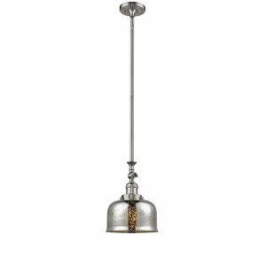Bell - 1 Light Stem Hung Tiltable Mini Pendant In Industrial Style-14 Inches Tall and 8 Inches Wide - 1 of 1
