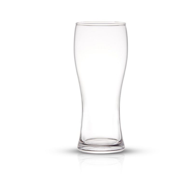 JoyJolt Callen Beer Glasses - Set of 4 - Pint Glass Capacity Pilsner Beer Glass  - 15.5oz, 5 of 7