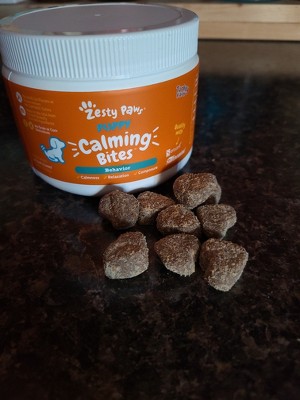 Zesty Paws® Advanced Calming Bites™ Turkey Flavor Behavior Soft Chews with  Melatonin, 90 ct - Kroger