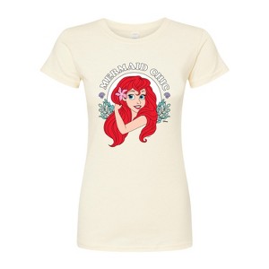 Women's - Disney - Ariel Fitted Graphic T-Shirt - 1 of 3