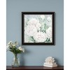 HomeRoots Peaceful Peonies In Full Bloom Black Framed Print Wall Art - 2 of 4