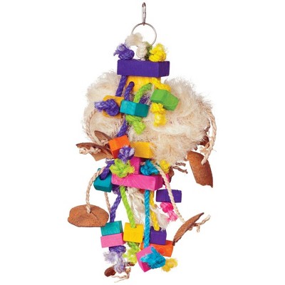 Prevue Pet Products 62375 Bodacious Bites Tough Puff Bird Toy