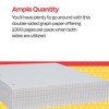 School Smart Graph Grid Paper, 3-Hole Punched, 8-1/2 x 11 Inches, 500 Sheets - 4 of 4