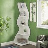 KTMBDW 5 Tier Bookshelf, Bookcase with Open Storage, Modern Tall Bookshelves Organizer, Floor Standing Book Shelf for Bedroom, Living Room,Home Office - 2 of 4