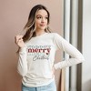 Simply Sage Market Women's Merry Christmas Stacked Long Sleeve Graphic Tee - image 2 of 4