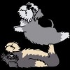 Men's Design By Humans Acroyoga Schnauzer By huebucket T-Shirt - 2 of 2