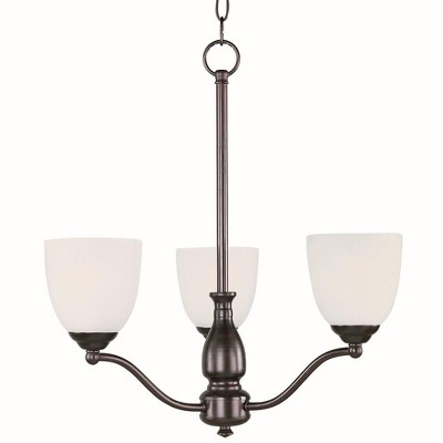 Maxim Lighting Stefan 3 - Light Chandelier in  Oil Rubbed Bronze