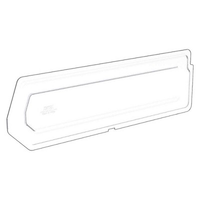 Quantum Storage Systems Bin Divider, Clear, For Bin Qus220 (Pack Of 6), Made In Usa