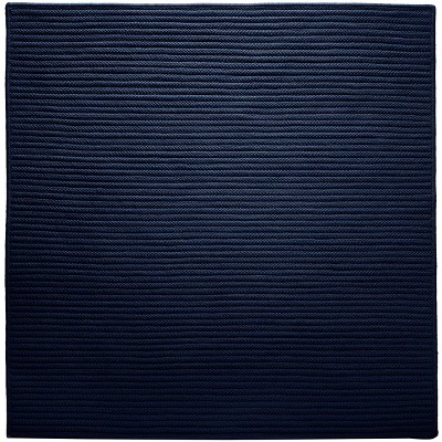 Colonial Mills Simply Home Solid Area Rug - Navy 3' square