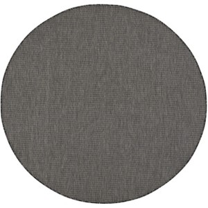 Nourison Positano Solid Indoor Outdoor Rug - 1 of 4
