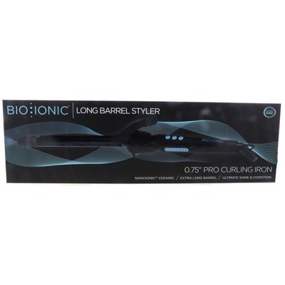 Bioionic popular long barrel styler curling iron