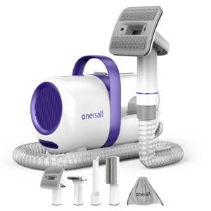 Oneisall LM5 4-in-1 Low-Noise Dog Grooming Vacuum: 12KPa Pet Hair & Home Cleaning Kit (Cyber Monday Sale)) - 1 of 4