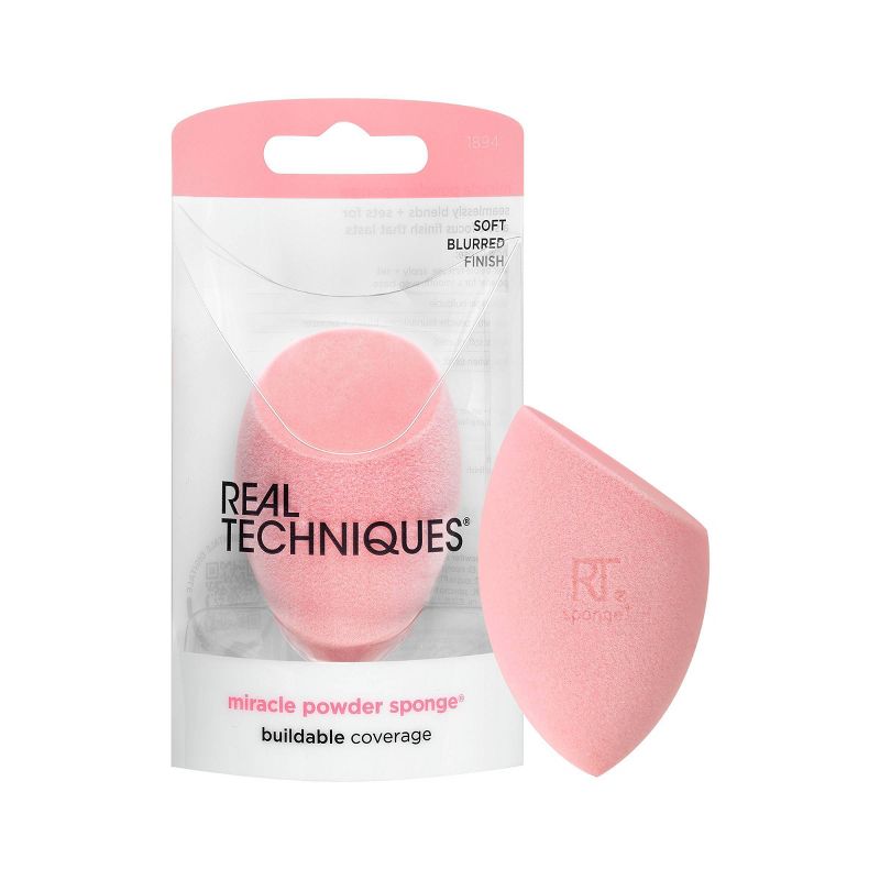Real Techniques Miracle Powder Makeup Sponge, 1 of 7