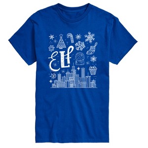 Men's - Elf - Doodle Logo Short Sleeve Graphic T-Shirt - 1 of 4