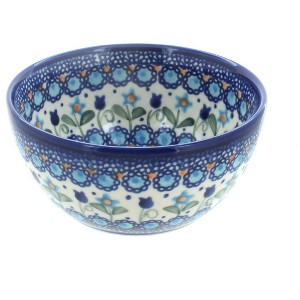 Blue Rose Polish Pottery 71 Vena Dessert Bowl - 1 of 1