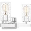 Quoizel Lighting Kirby 2 - Light Vanity in  Polished Chrome - 3 of 4