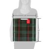 XL 15" Green Tartan Plaid Christmas Gift Bag: American Greetings, Large Multicolored Paper, Classic Pattern, 15x15x8 - image 4 of 4