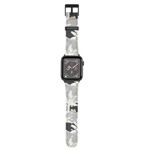 evamatise Leopards and Palms Rainbow 38mm/40mm Black Apple Watch Band - Society6 - 1 of 3
