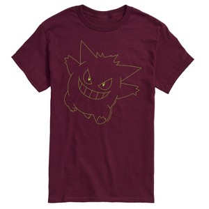 Men's - Pokémon - Gengar Big Face Short Sleeve Graphic T-Shirt - 1 of 4