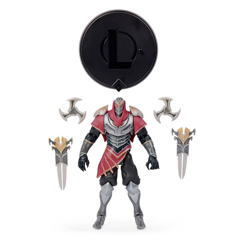 League of Legends 6in Zed Collectible Figure, 4 of 11