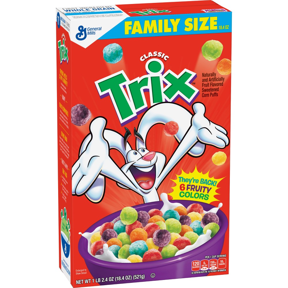 UPC 016000414853 product image for Trix Breakfast Cereal - 18.4oz - General Mills | upcitemdb.com